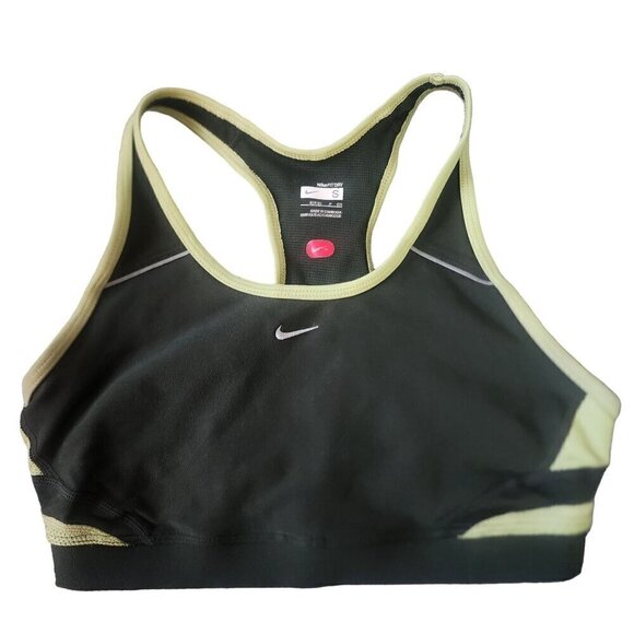Nike Other - Nike Dri-Fit Running Bra Medium Support Green Women's Small